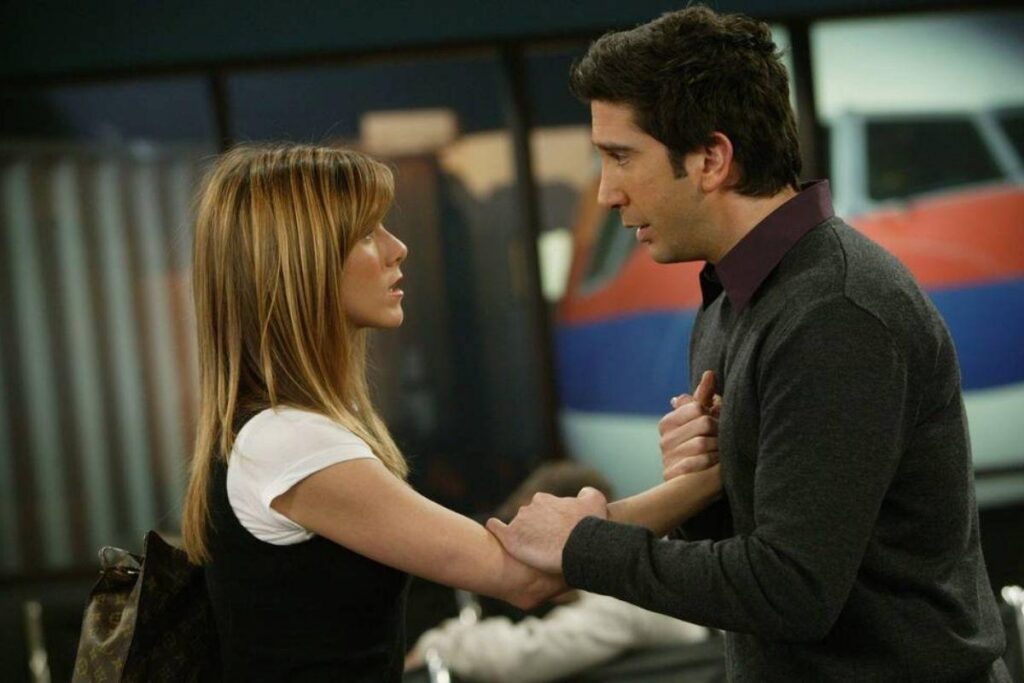 Jennifer Aniston e David
