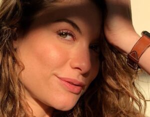 Alinne é mãe de Pedro