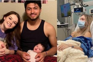 Breanna Schroeder é mãe de Adela