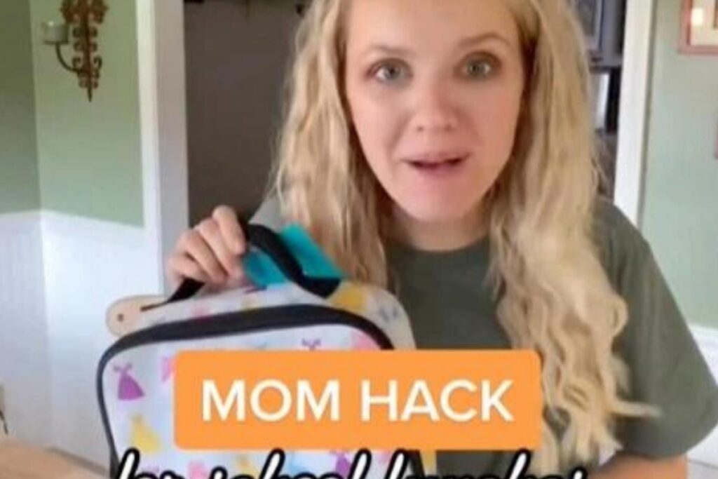 Lauren Clutter mostrou passo a passo no vídeo no TikTok