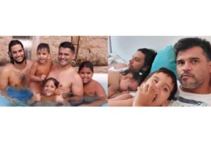 Valentina nasceu prematura enquanto a mãe estava com covid-19