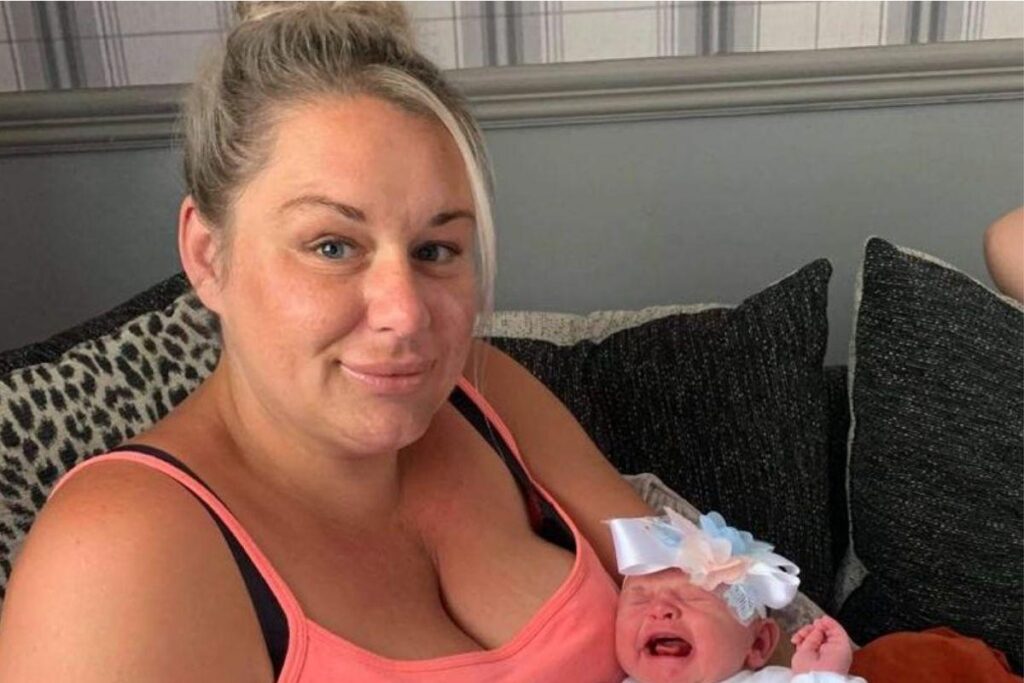 Ela usou as redes para encontrar a mulher que a ajudou