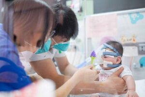 Yu Xan nasceu com menos de 300 gramas