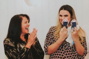 Hoje Amanda é mãe de Theodoro