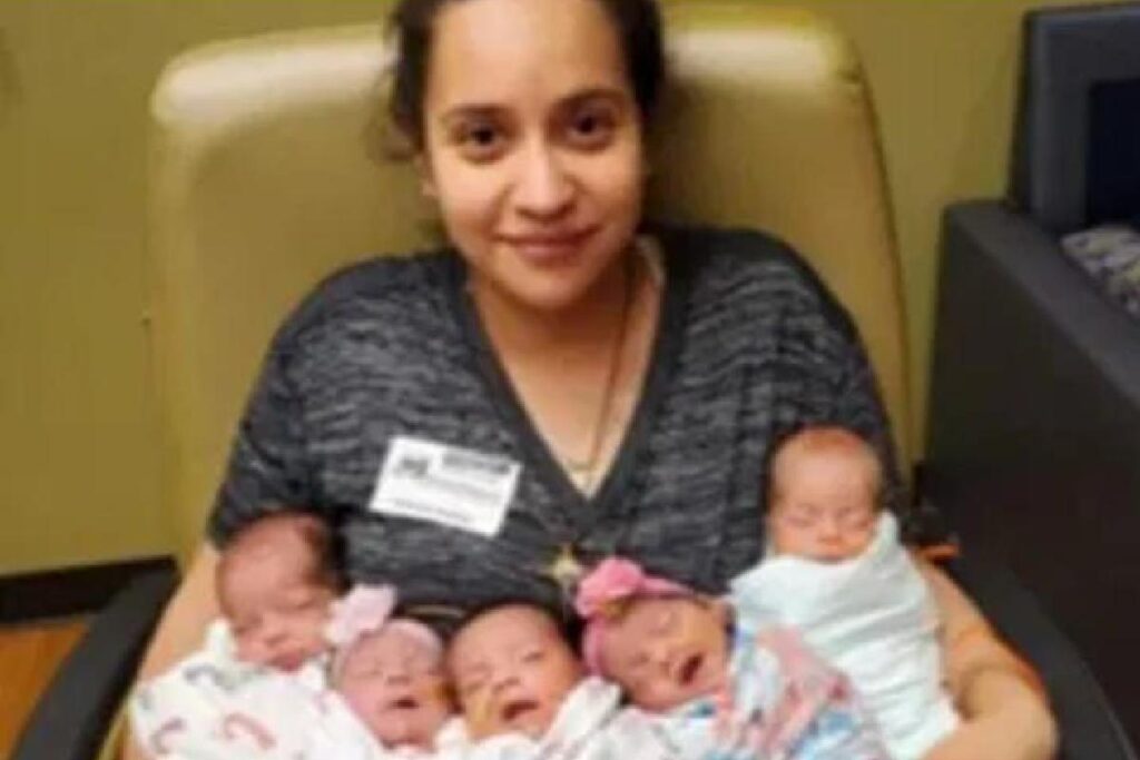 Os bebês saíram da UTI e foram para casa