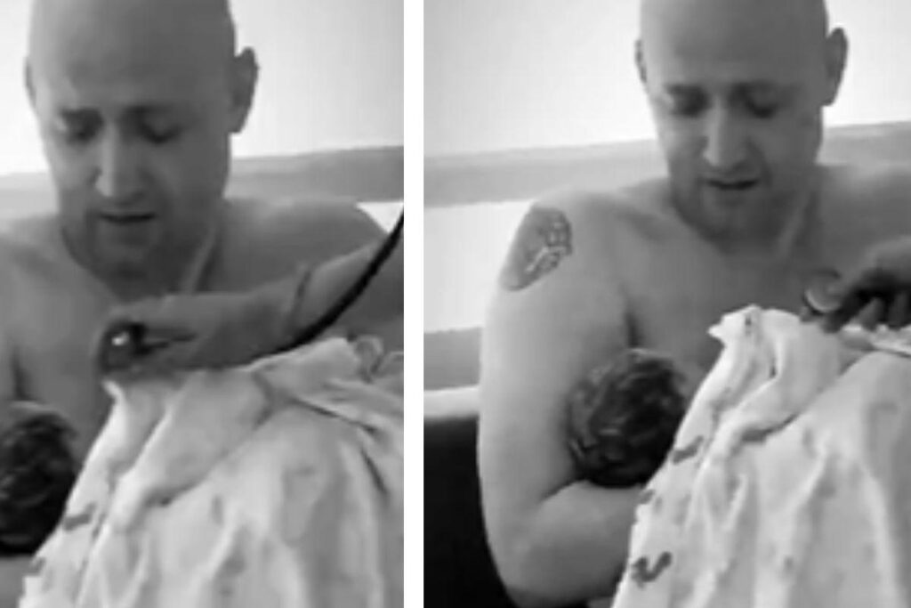 O vídeo foi publicado nos stories do Instagram