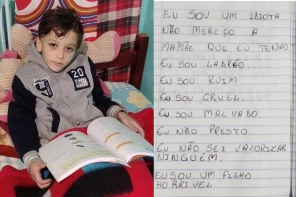 Miguel foi morto pela mãe e teve corpo jogado no rio