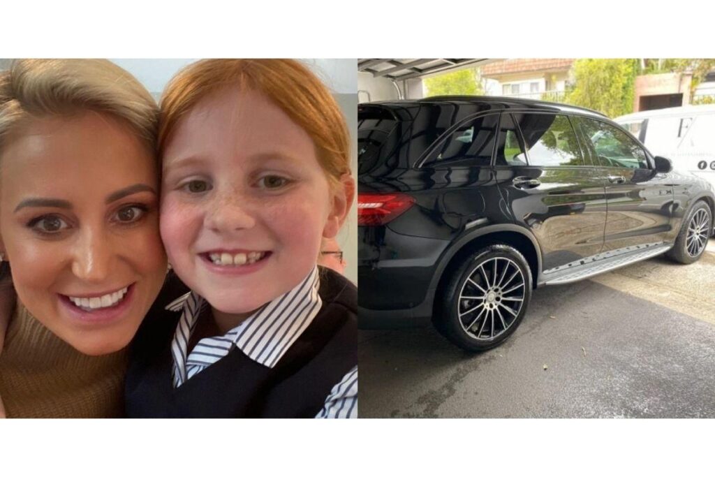 Ela compartilhou as comemorações do aniversário da menina