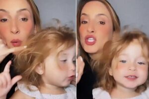 Claudia Leitte e filha