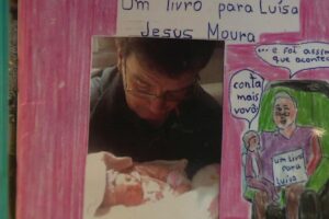 Jesus Moura escreveu o livro com as próprias mãos