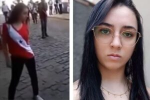 Lara da Silva está com 18 anos