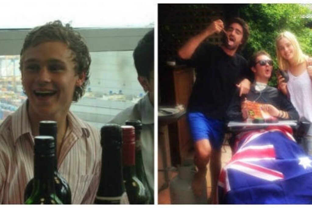 Ele foi desafiado pelos amigos a comer a lesma