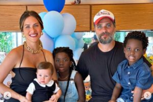 As famílias foram juntas para Disney