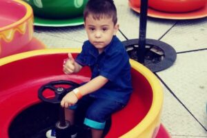 Luis Fabiano têm apenas 4 anos