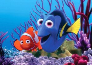 Dory, Nemo e Crush na vida real