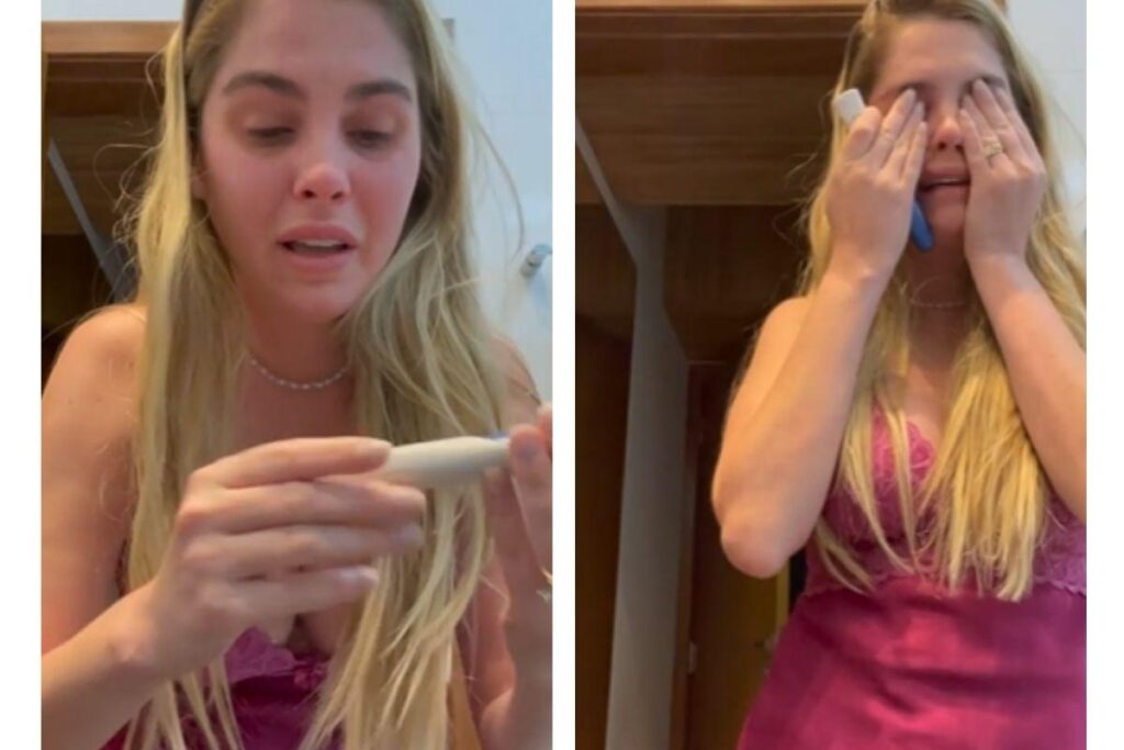 Bárbara Evans mostra barriga de sete meses