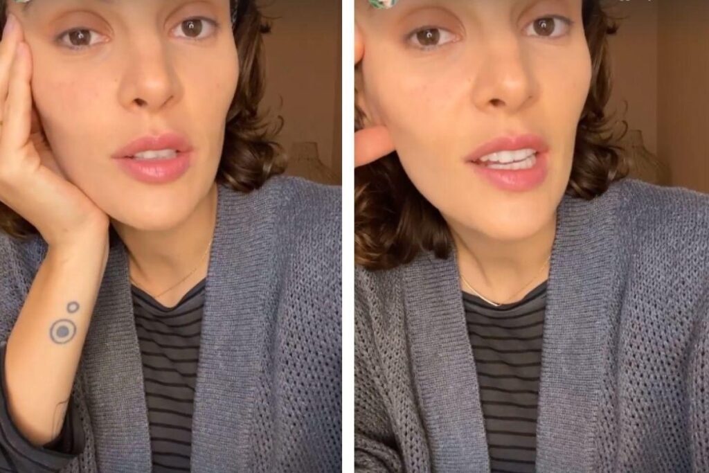 Monica arrasou no look!