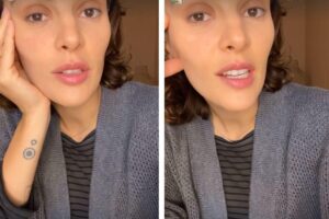 Monica arrasou no look!