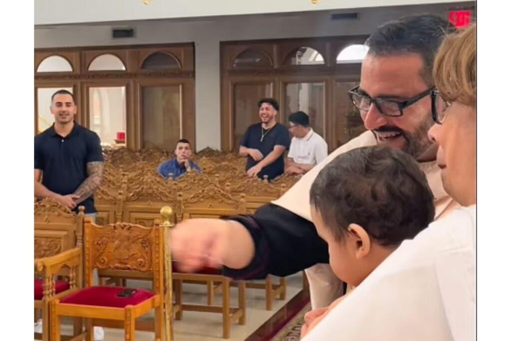 O momento foi hilário