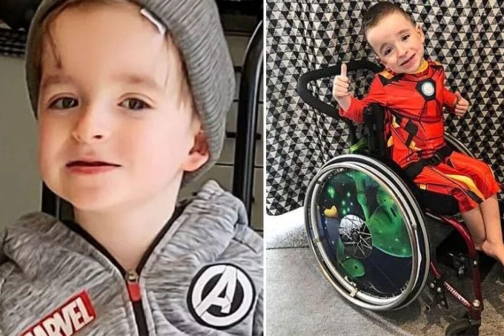 Ele já fraturou os braços, parte da coluna e até o crânio