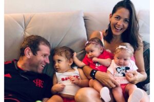 Beta é mãe de Helena, Gabriela e Rafael