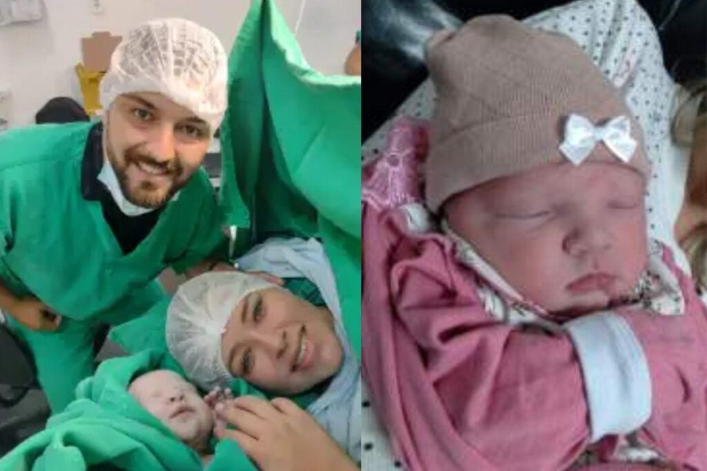 Bebê Cecília nasce com quase 60 centímetros