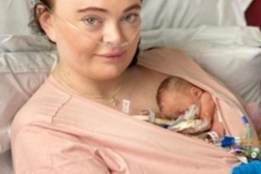 Darcey nasceu com 800 gramas e apenas 26 semanas