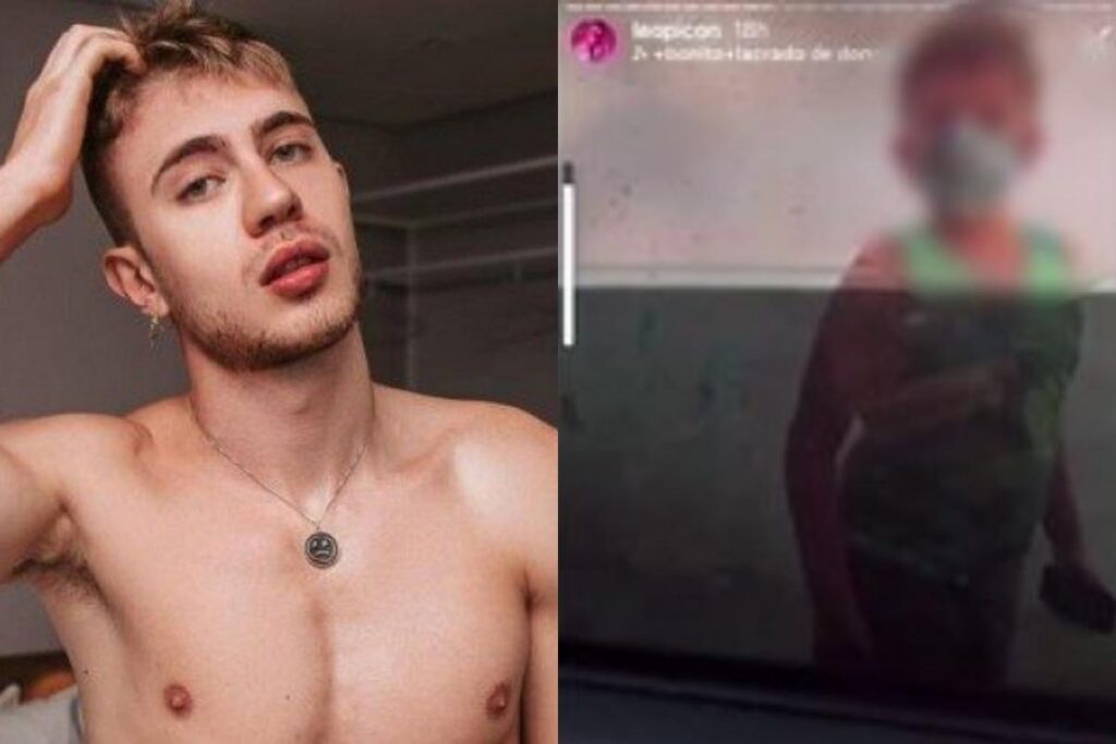 Leo Picon se desculpou nos Stories do Instagram