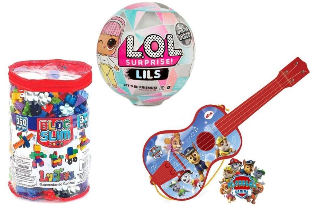 Presente Dia das Crianças: Estojo De Pintura