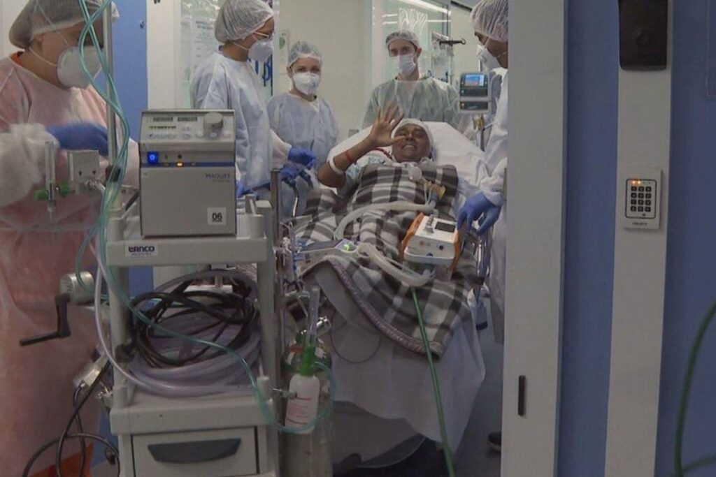 Após 4 meses no hospital Henrique finalmente conseguiu o transplante