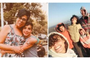 Miriam adotou Cami e outras duas crianças