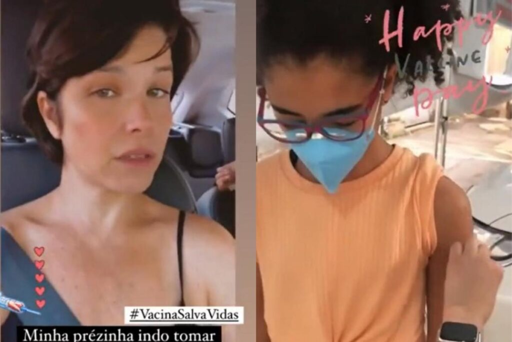 Samara Felippo também mostrou a carteirinha do SUS que fez para a filha