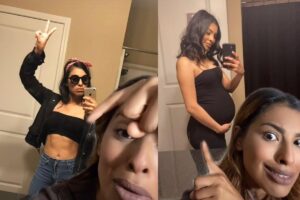 Seu corpo não tinha dado sinais