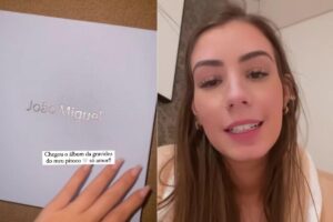 O casal perdeu o primeiro filho, João Miguel, que nasceu prematuro