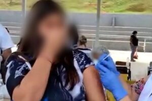 O vídeo do momento foi publicado nas redes sociais