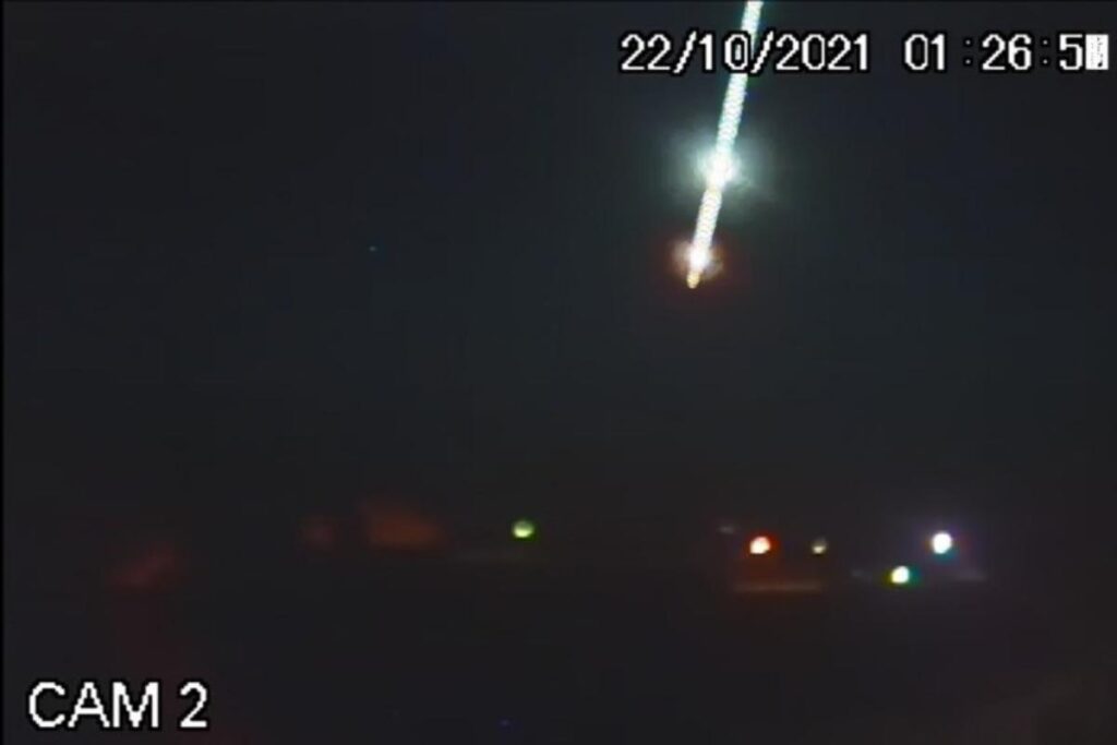 Meteoro visto em MT tem alta intensidade de luz