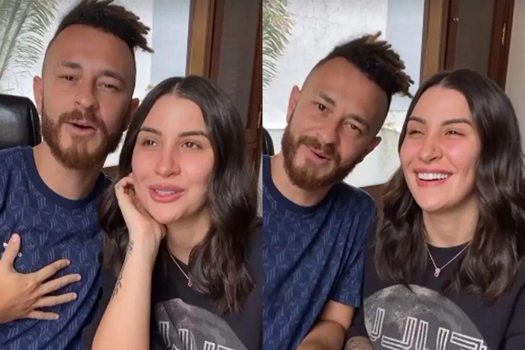 O casal se pronunciou no Instagram