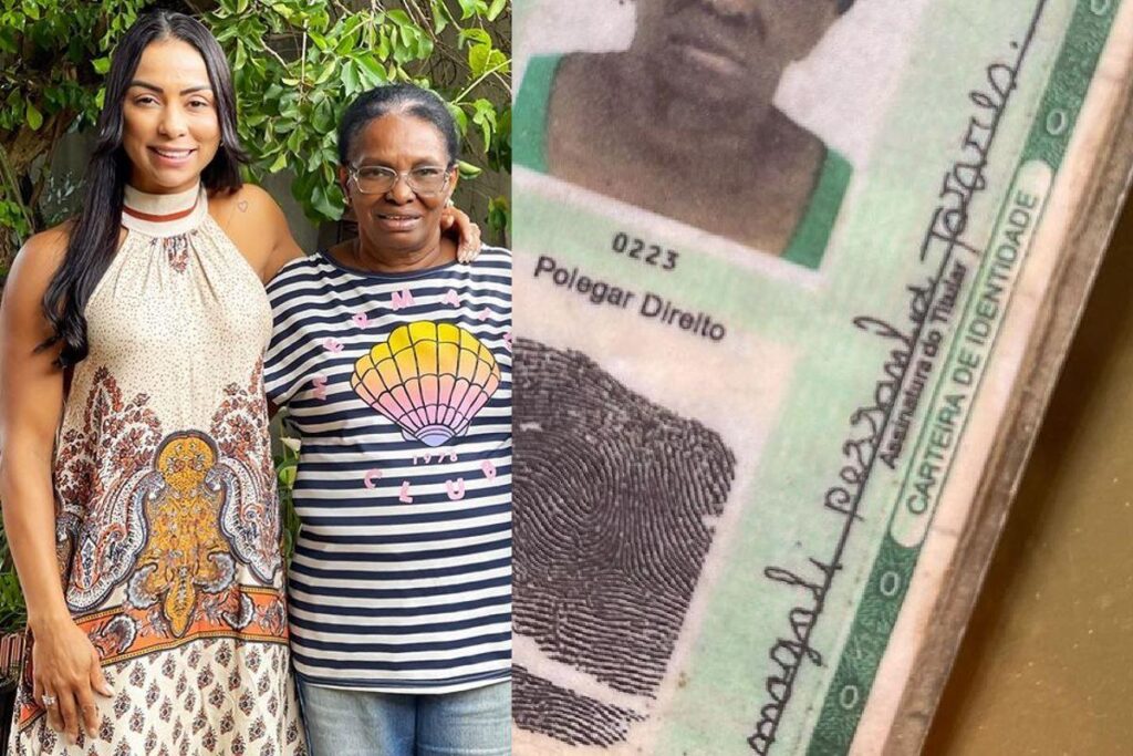 Mulher realiza sonho de assinar seu nome em documento após ser alfabetizada