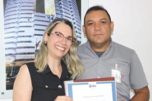 Marcone e um colega filmaram a quantia