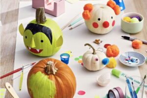 Quem diria que uma abobora de caveira mexicana combinava tanto com o Halloween