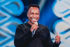 Thiaguinho conheceu o afilhado, Matheus