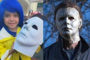 Aria é simplesmente apaixonada por Michael Myers