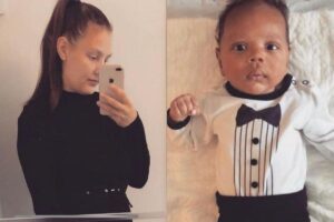 Alec, bebê de mãe que deu à luz sem saber que estava grávida