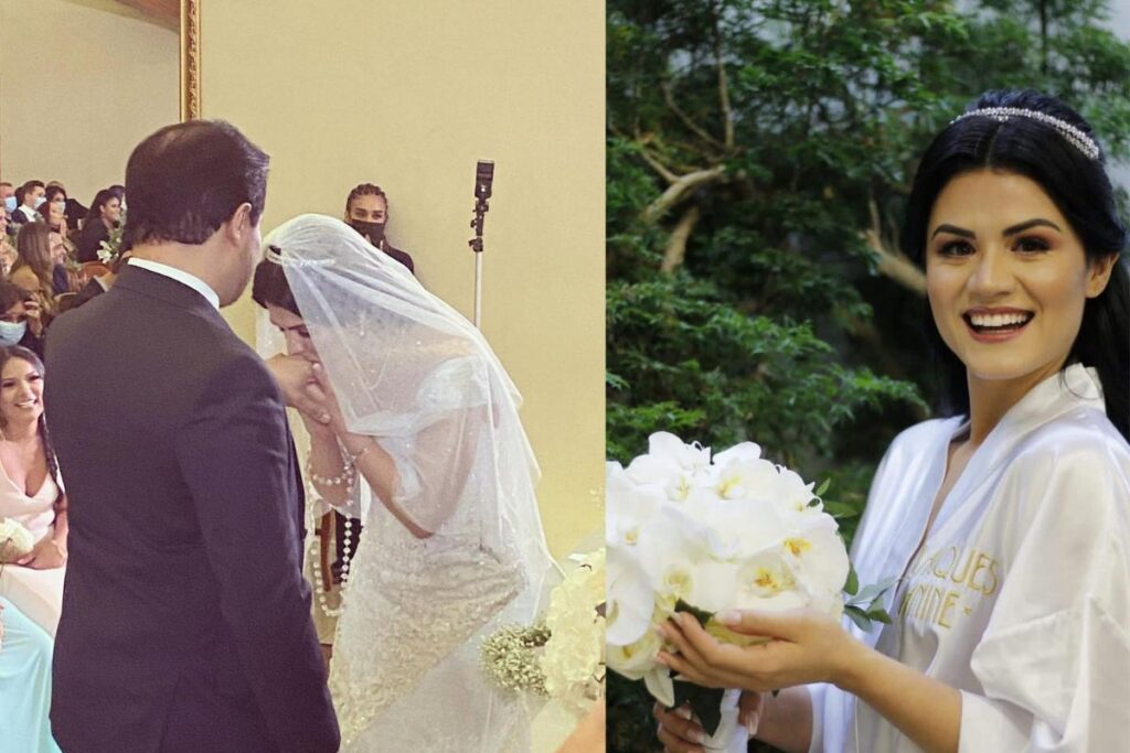 Noiva repercute na internet ao se recusar a fazer voto de submissão no casamento