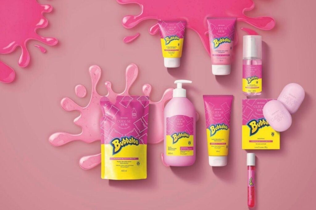 Cheiro de infância! Bubbaloo é o novo tema de produtos do Boticário