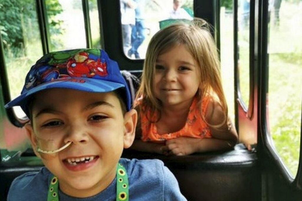 O pai, a mãe e a irmã do William