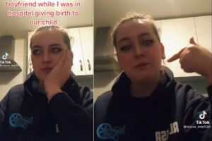 A mulher contou toda a história da traição no TikTok