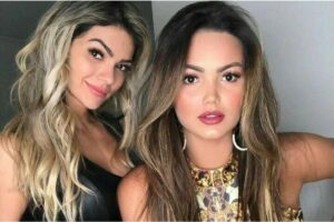 Kelly Key em vídeo chamada com a filha Suzanna Freitas