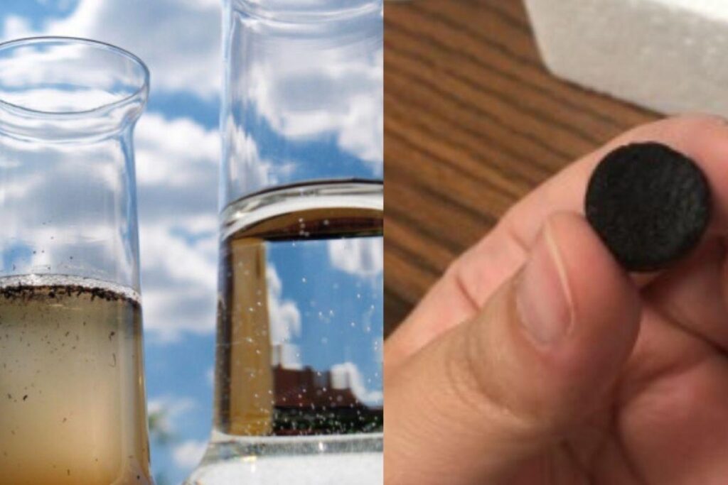 O hidrogel que purifica a água