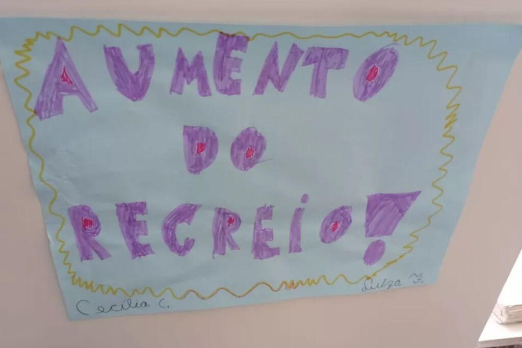 Luiza e Cecília começaram o movimento